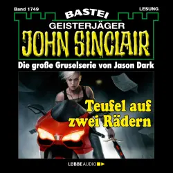Cover - Jason Dark - John Sinclair - Band 1749 - Teufel auf zwei Rädern