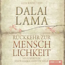 Cover - Dalai Lama - Rückkehr zur Menschlichkeit - Neue Werte in einer globalisierten Welt
