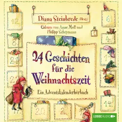 Cover - Stefanie Scharnberg - 24 Geschichten für die Weihnachtszeit - Ein Adventskalenderhörbuch