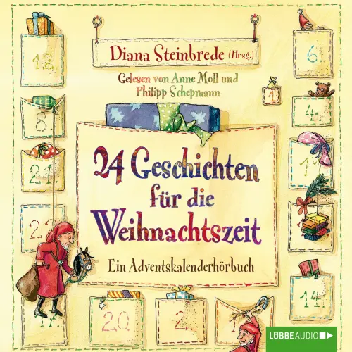 Cover - Stefanie Scharnberg - 24 Geschichten für die Weihnachtszeit - Ein Adventskalenderhörbuch