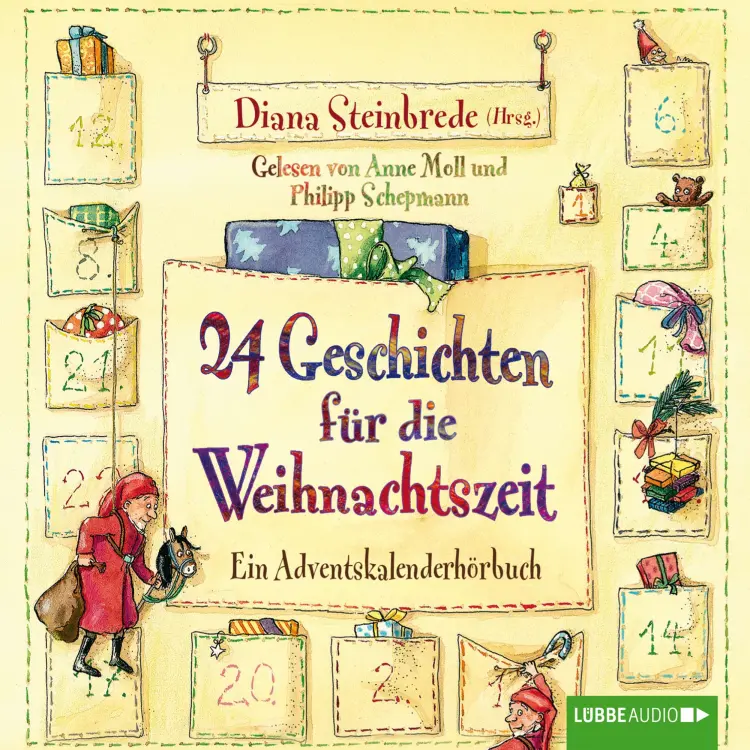 Cover von Stefanie Scharnberg - 24 Geschichten für die Weihnachtszeit - Ein Adventskalenderhörbuch