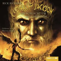 Cover - Rick Riordan - Percy Jackson - Teil 4 - Die Schlacht um das Labyrinth