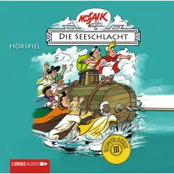 Cover - Hannes Hegen - Digedags - Römer-Serie - Folge 3 - Die Seeschlacht