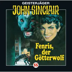 Cover - Jason Dark - John Sinclair - Folge 55 - Fenris, der Götterwolf