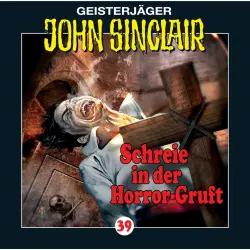 Cover - Jason Dark - John Sinclair - Folge 39 - Schreie in der Horror-Gruft (2/3)