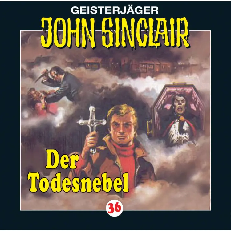 Cover von Jason Dark - John Sinclair - Folge 36 - Der Todesnebel