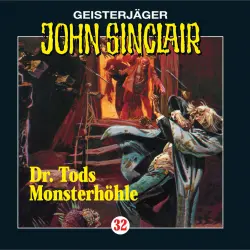 Cover - Jason Dark - John Sinclair - Folge 32 - Doktor Tods Monsterhöhle