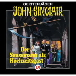 Cover - Jason Dark - John Sinclair - Folge 19 - Der Sensenmann als Hochzeitsgast