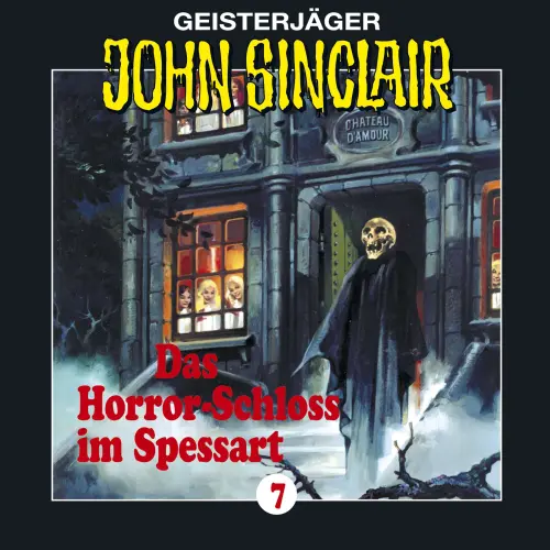 Cover - Jason Dark - John Sinclair - Folge 7 - Das Horror-Schloss im Spessart