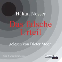 Cover - Håkan Nesser - Das falsche Urteil