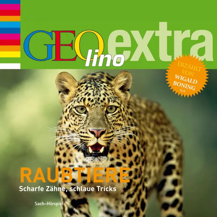 Cover von Martin Nusch - Geolino - Raubtiere