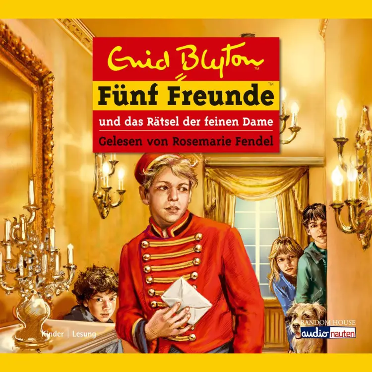 Cover von Fünf Freunde - Band 56 - Fünf Freunde und das Rätsel der feinen Dame
