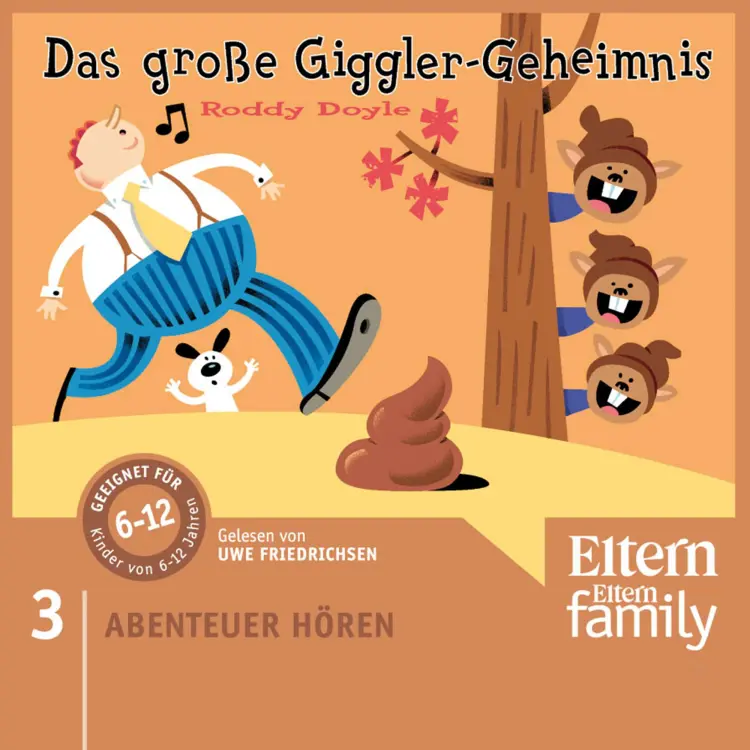 Cover von Roddy Doyle - Das große Giggler-Geheimnis - ELTERN - Abenteuer hören