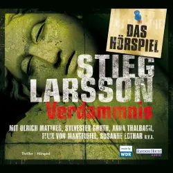 Cover - Stieg Larsson - Millennium - Das Hörspiel - Band 2 - Verdammnis