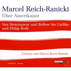 Cover - Marcel Reich-Ranicki - Über Amerikaner - Von Hemingway und Bellow bis Updike und Philip Roth