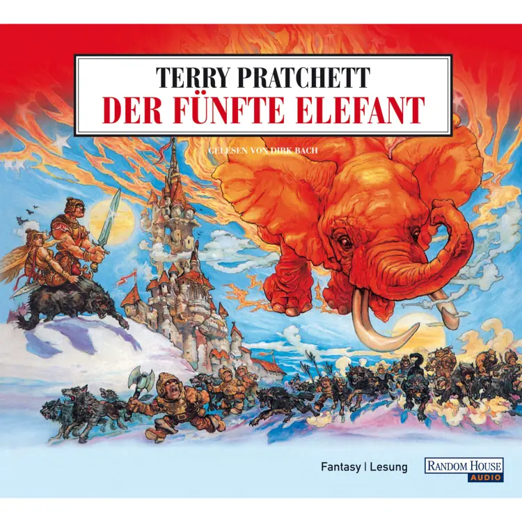 Cover von Terry Pratchett - Der fünfte Elefant - Ein Scheibenwelt-Roman