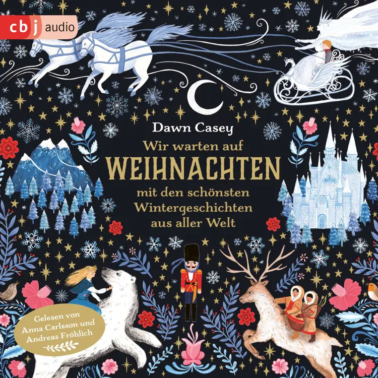 Cover von Dawn Casey - Wir warten auf Weihnachten - mit den schönsten Wintergeschichten aus aller Welt