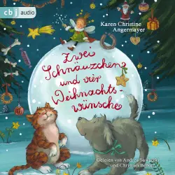 Cover - Karen Christine Angermayer - Die Schnauze-Bilderbuch-Reihe - Band 1 - Zwei Schnäuzchen und vier Weihnachtswünsche