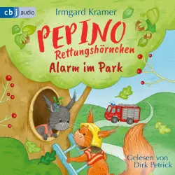 Cover - Irmgard Kramer - Die Pepino-Rettungshörnchen-Reihe - Band 2 - Pepino Rettungshörnchen - Alarm im Park