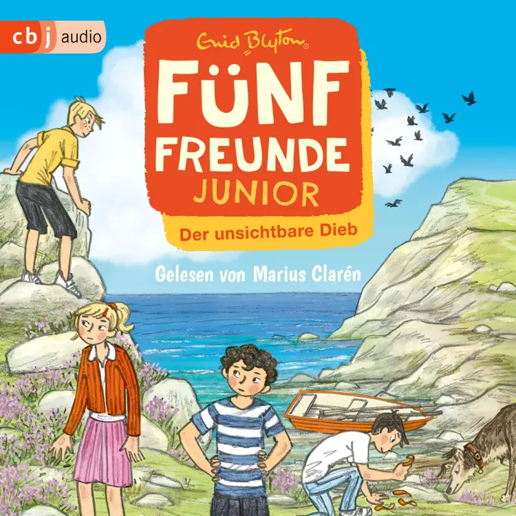 Cover von Enid Blyton - Fünf Freunde JUNIOR - Band 1 - Der unsichtbare Dieb