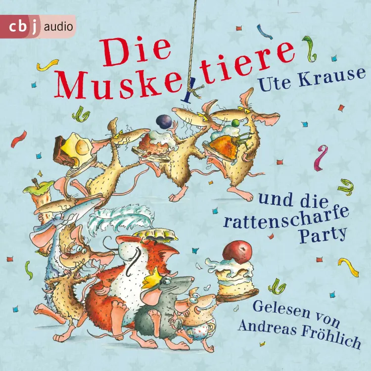 Cover von Ute Krause - Die Muskeltiere-Reihe - Band 4 - Die Muskeltiere und die rattenscharfe Party