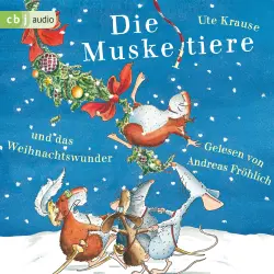 Cover - Ute Krause - Die Muskeltiere-Reihe zum Vorlesen 4 - Die Muskeltiere und das Weihnachtswunder