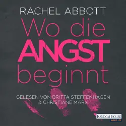 Cover - Rachel Abbott - Wo die Angst beginnt