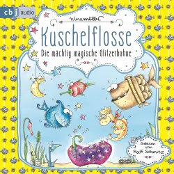 Cover - Nina Müller - Kuschelflosse 4 - Die mächtig magische Glitzerbohne