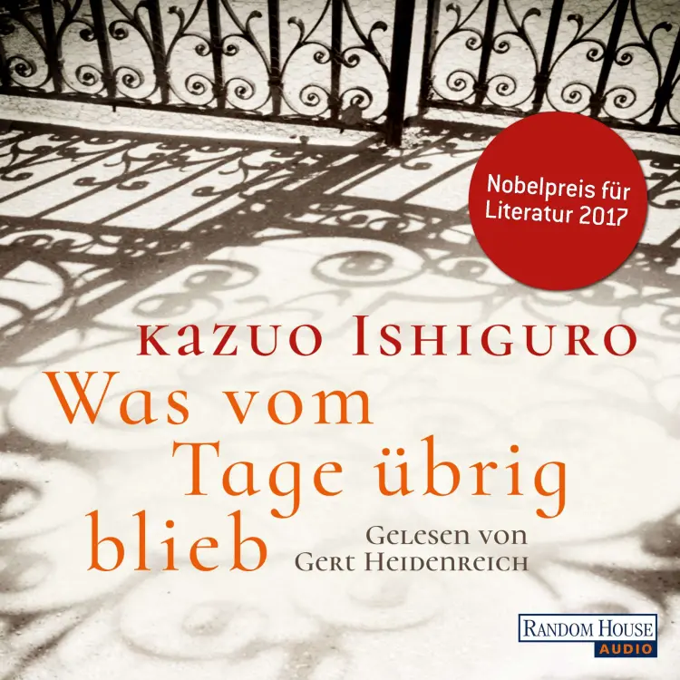 Cover von Kazuo Ishiguro - Was vom Tage übrig blieb