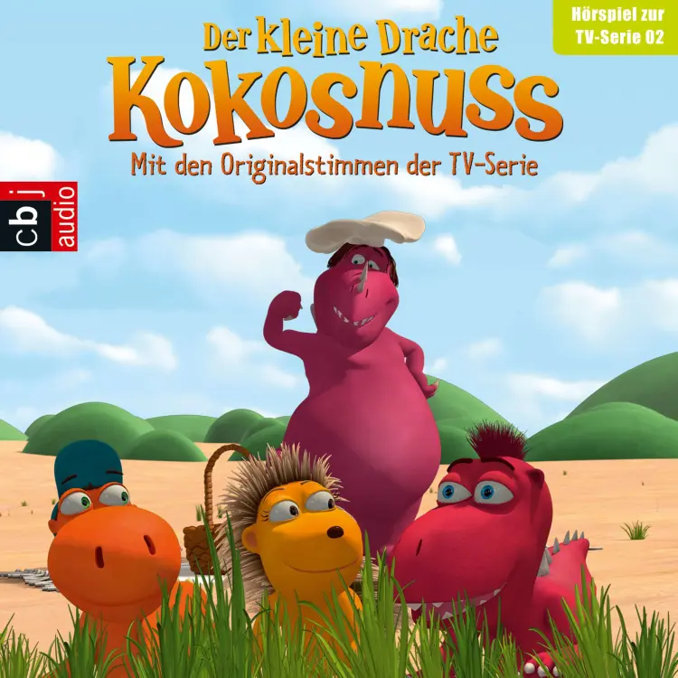 Cover von Ingo Siegner - Der kleine Drache Kokosnuss - Folge 4 - Picknick mit Adele. Volltreffer. Die Fressfalle. Einmal und nie wieder