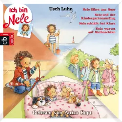 Cover - Ich bin Nele - Folge 5-8 - Nele fährt ans Meer, Nele und der Kindergartenausflug, Nele schläft bei Klara, Nele wartet auf Weihnachten