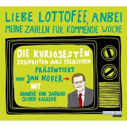 Cover - Jan Hofer - Liebe Lottofee, anbei meine Zahlen für die kommende Woche