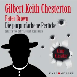 Cover - Gilbert K. Chesterton - Pater Brown - Krimi 4 - Die purpurfarbende Perücke