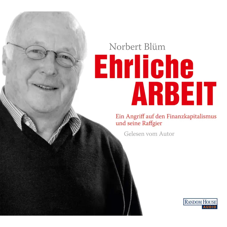 Cover von Norbert Blüm - Ehrliche Arbeit