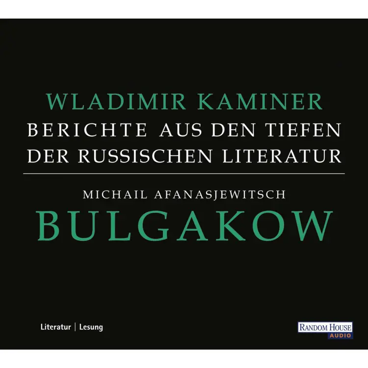 Cover von Wladimir Kaminer - Bulgakow