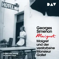 Cover - Georges Simenon - Maigret und der verstorbene Monsieur Gallet