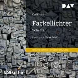 Cover - Karl Kraus - Fackellichter. Schriften