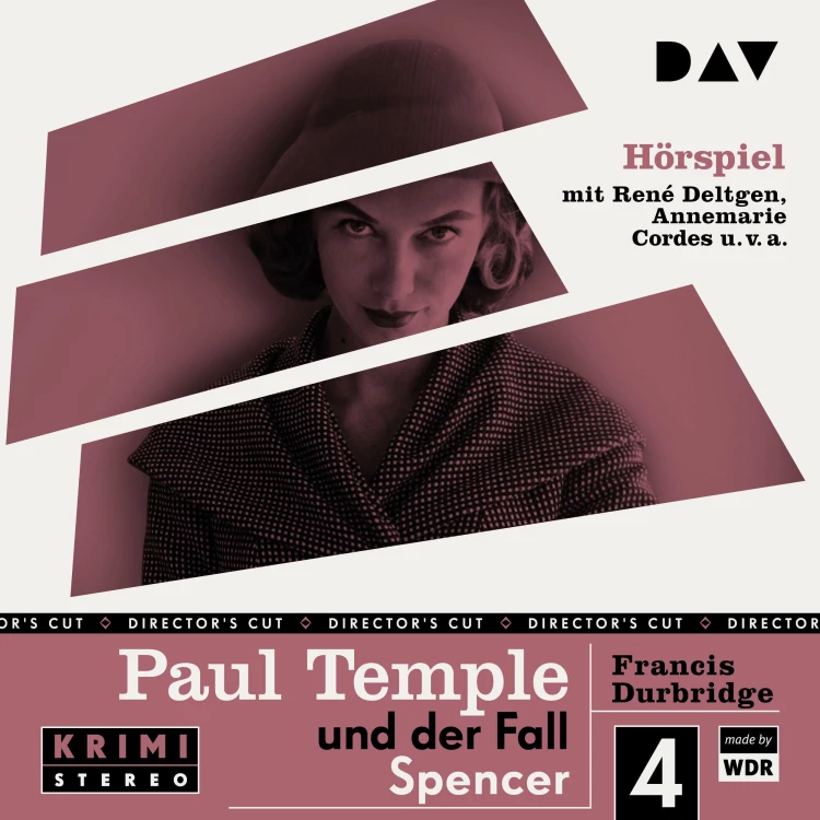 Cover von Francis Durbridge - Paul Temple und der Fall Spencer (Original-Radio-Fassung