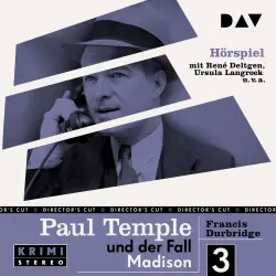 Cover - Francis Durbridge - Paul Temple und der Fall Madison (Original-Radio-Fassung)