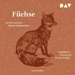 Cover - Katrin Schumacher - Füchse. Ein Portrait