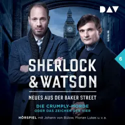 Cover - Sherlock & Watson - Neues aus der Baker Street - Folge 6 - Die Crumply-Morde oder Das Zeichen der Vier