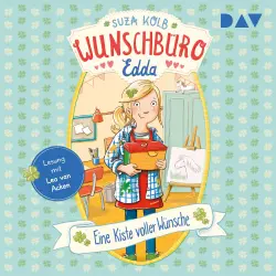 Cover - Suza Kolb - Wunschbüro Edda - Teil 1 - Eine Kiste voller Wünsche