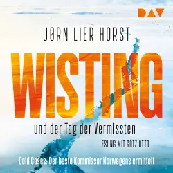 Cover - Jørn Lier Horst - Cold Cases - Band 1 - Wisting und der Tag der Vermissten