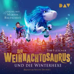 Cover - Tom Fletcher - Der Weihnachtosaurus und die Winterhexe, Teil 2