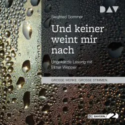 Cover - Siegfried Sommer - Und keiner weint mir nach