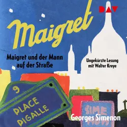 Cover - Georges Simenon - Maigret und der Mann auf der Straße