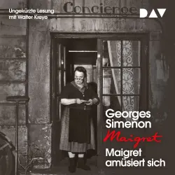 Cover - Georges Simenon - Maigret amüsiert sich