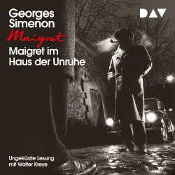 Cover - Georges Simenon - Maigret im Haus der Unruhe