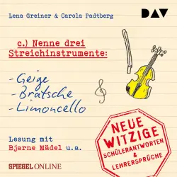 Cover - Lena Greiner - "Nenne drei Streichinstrumente: Geige, Bratsche, Limoncello"