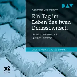 Cover - Alexander Solschenizyn - Ein Tag im Leben des Iwan Denissowitsch